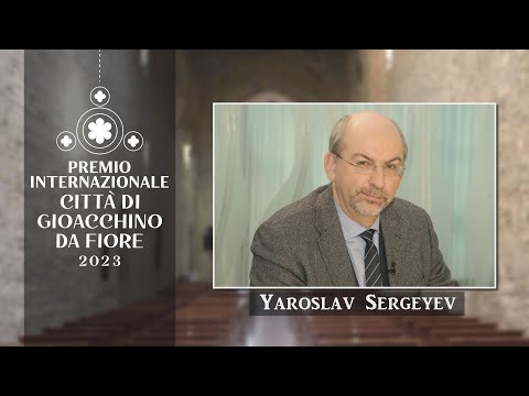 Yaroslav Sergeyev - Premio Internazionale Città di Gioacchino da Fiore 2023