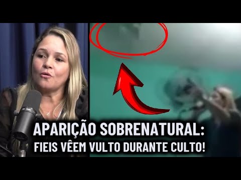 Momento Assustador: Vulto Surge em Igreja durante pregação de missionaria e Crentes Reagem com Medo!