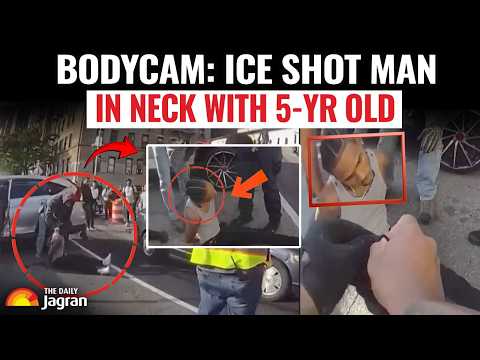 Spine-Chilling! ICE Shot Dominican Man In Neck, 5-Yr-Old Kid Inside Car | Aftermath Footage