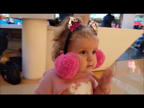Cute Baby Dea Wearing Big Ear Muffs - Funniest Home Videos @GinaFamily