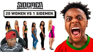Casanova Reacts to 20 Women vs 1 IShowSpeed