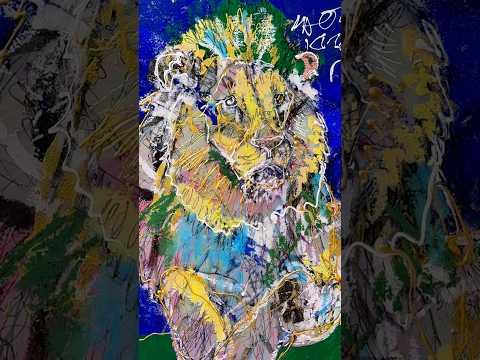 強く見せるウソが1番自分を弱くする #物語のある絵画  title:嘘をつきすぎたライオン