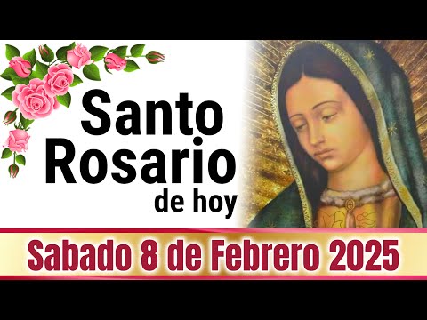 🙏❤️🙏 SANTO ROSARIO de Hoy Sábado 8 de FEBRERO de 2024 🌹 MISTERIOS GOZOSOS