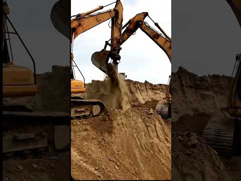 Giant Dump Truck Dominates Rough Terrain! 🏗️ Raw Power in Action