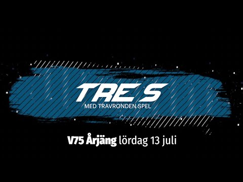 Speltips V75 Årjäng - 13 juli