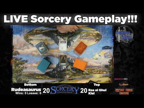 LIVE Sorcery gameplay: TWO Booster box SEALED constructed