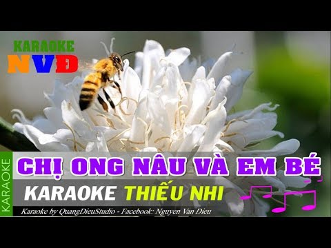 Chị ong nâu và em bé karaoke | NVD