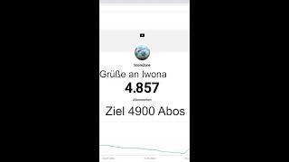 🔴Live Ich grüße euch Ziel 4900 Abos