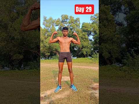 Day 29 Six Pack Challenge 🔥🏋️‍♀️#fitness #abs #motivation