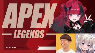 【#APEX】新シーズン！目標プラチナw/まるーんさん.夜絆ニウさん 　【#折咲もしゅ #MOSHULIVE #REJECT】