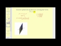 Converting Between Spherical and Rectangular Equations