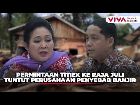 Protes Titiek Soeharto Minta Tanggung Jawab ke Perusahaan Penyebab Banjir