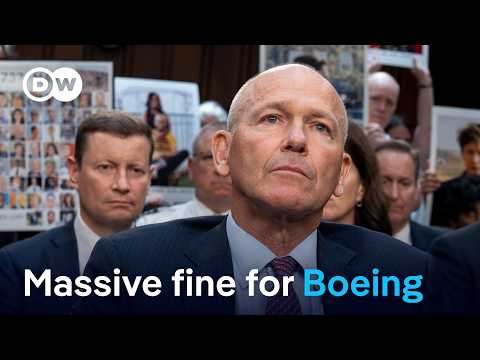 US aircraft maker Boeing avoids criminal trial with plea-deal | DW News