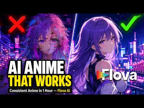 The AI Anime Workflow Nobody Is Talking About — Flova AI Tutorial