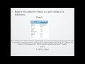 Density and Measurement Concepts