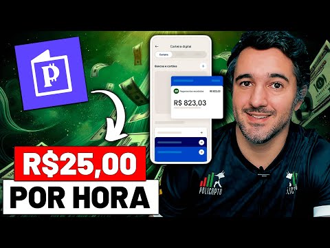 App Gringo pagando R$25 reais POR HORA - Sem Investir - Com PROVA DE PAGAMENTO!