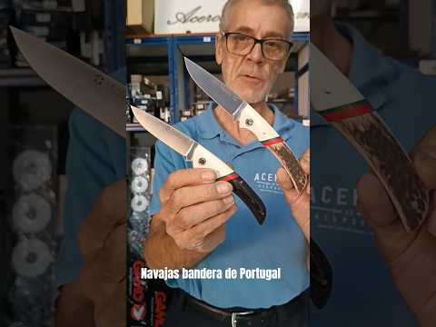 Navajas bandera de Portugal