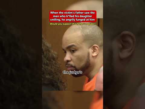 #shorts When the victim's father saw the man who k*lled his daughter smiling #crime #sad