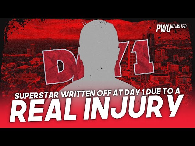 WWE Superstar Written Off TV At Day 1 Due to a Real Injury