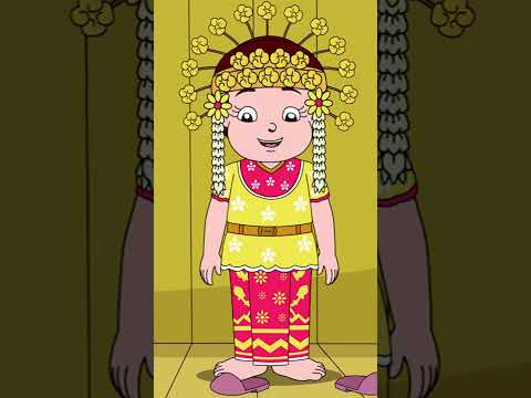 Baju Adat Kalimantan Selatan #shorts #bajuadat #kalimantanselatan