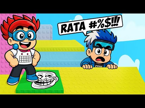 TROLLEO a MI HERMANO en Slap Tower Doble Salto Roblox y ME CONVERTI en MILLONARIO! | Karim Juega