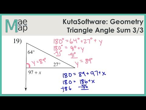 kuta software infinite geometry answers polygons and angles