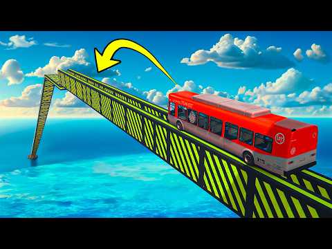 GTA 5 🐷 PERCORSO ESTREMO !!! PARKOUR BUS !!!