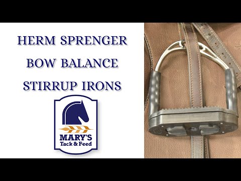 Herm Sprenger Bow Balance Stirrup Irons