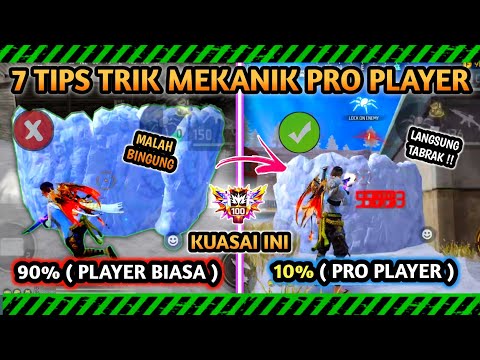 DIJAMIN PRO‼️7 TIPS TRIK MEKANIK PRO PLAYER YANG SERING KALIAN LUPAKAN - Ini Cara Jago Main FF 2025