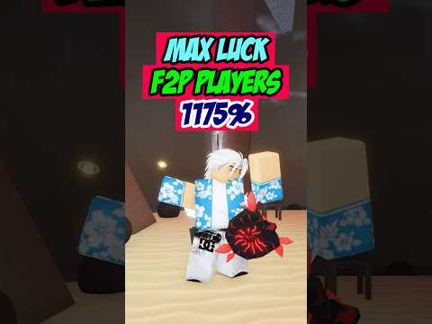 How To MAX LUCK For F2P Players #fisch