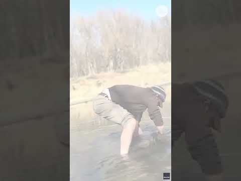 Bone hunter uncovers massive bone in Missouri river. See the discovery.