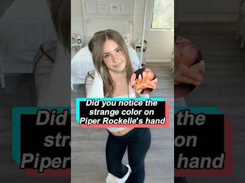 Did you notice the strange color on Piper Rockelle's hand? This is the reason why capri left her!