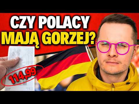 CZY POLACY MAJĄ GORZEJ NIŻ NIEMCY - POSZEDŁEM Z UKRYTĄ KAMERĄ I SPRAWDZIŁEM