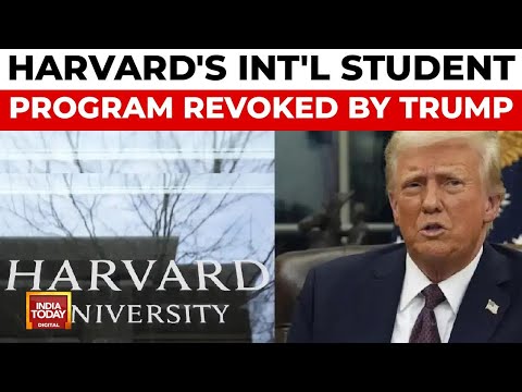 Trump Revokes Harvard's Ability To Host International Students, 788 Indians Affected | India Today