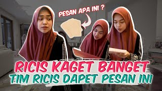 TIM RICIS DIKASIH SURAT DARI NETIJEN.. Kaget Banget Liatnya !!!