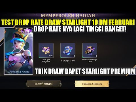 TEST DROP RATE STARLIGHT LUCKY CHEST FEBRUARI 2025! DIJAMIN DAPET STARLIGHT PREMIUM IRITHEL - MLBB