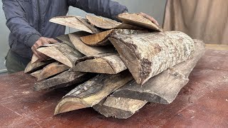 Talented Carpenter Reuses Leftover Wood To Create A Small House