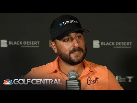 Stephan Jaeger: 'Super happy' after Black Desert Championship Round 2 | Golf Central | Golf Channel