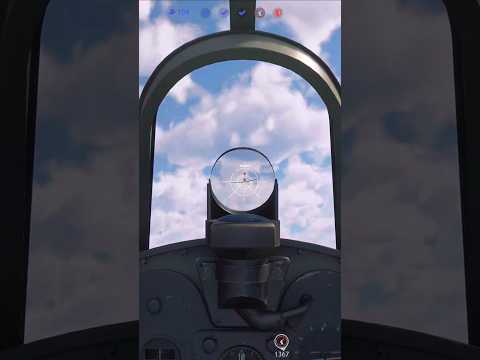 BF-109-E7 accepts fate vs. F6F Hellcat #Enlisted #gaijin #shorts