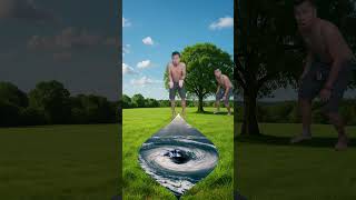 🆘😱🌪️ Save them from the whirlpool! 🌪️ #short , #phunganfamily