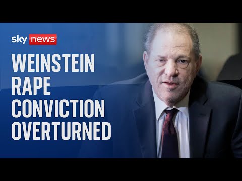 Harvey Weinstein's 2020 rape conviction overturned by New York appeals court