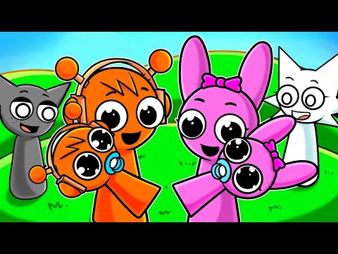 O Oren tem uma FAMÍLIA com a Pinki no Sprunki VR!