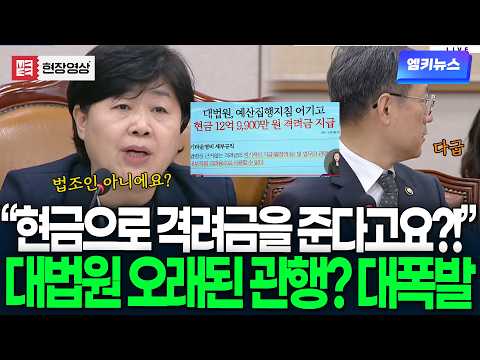 <strong>대법원</strong> 오래된 관행..서영교 '대폭발'