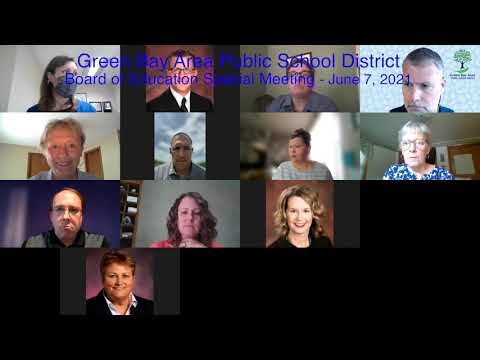 GBAPSD Board of Education Meeting: June 7, 2021