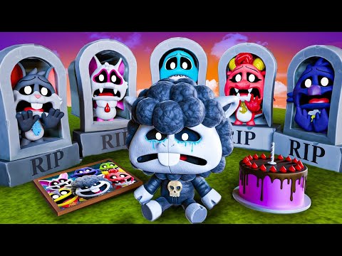 D.E.P LOS NIGHTMARE CRITTERS! Poppy Playtime 4 Animación