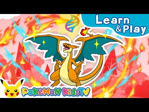 Mega Evolution Colorful Quiz | Learn & Play with Pokémon | Pokémon Kids TV