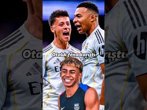 El Clasico bitti ortalık fena karıştı #shorts #futbol #lamineyamal