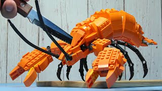 $1000 Catch & Cook LEGO RARE EXOTIC GOLDEN Lobster Recipe IRL