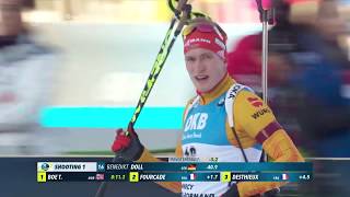 Biathlon WC Le Grand Bornand 19.12.2019 - Men's 10 km Sprint (German)