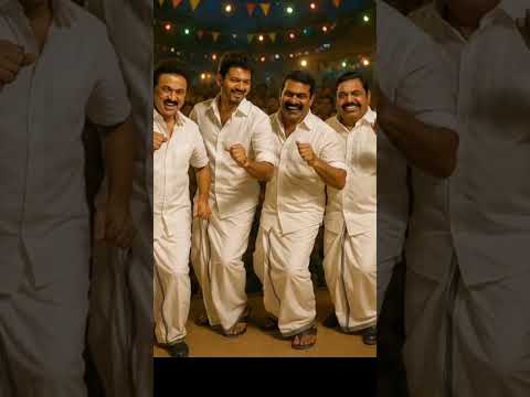 political Stars Enjoying Ai Video #politicalnews #tvkcandidate #stalin #palanisamy #trending #ai